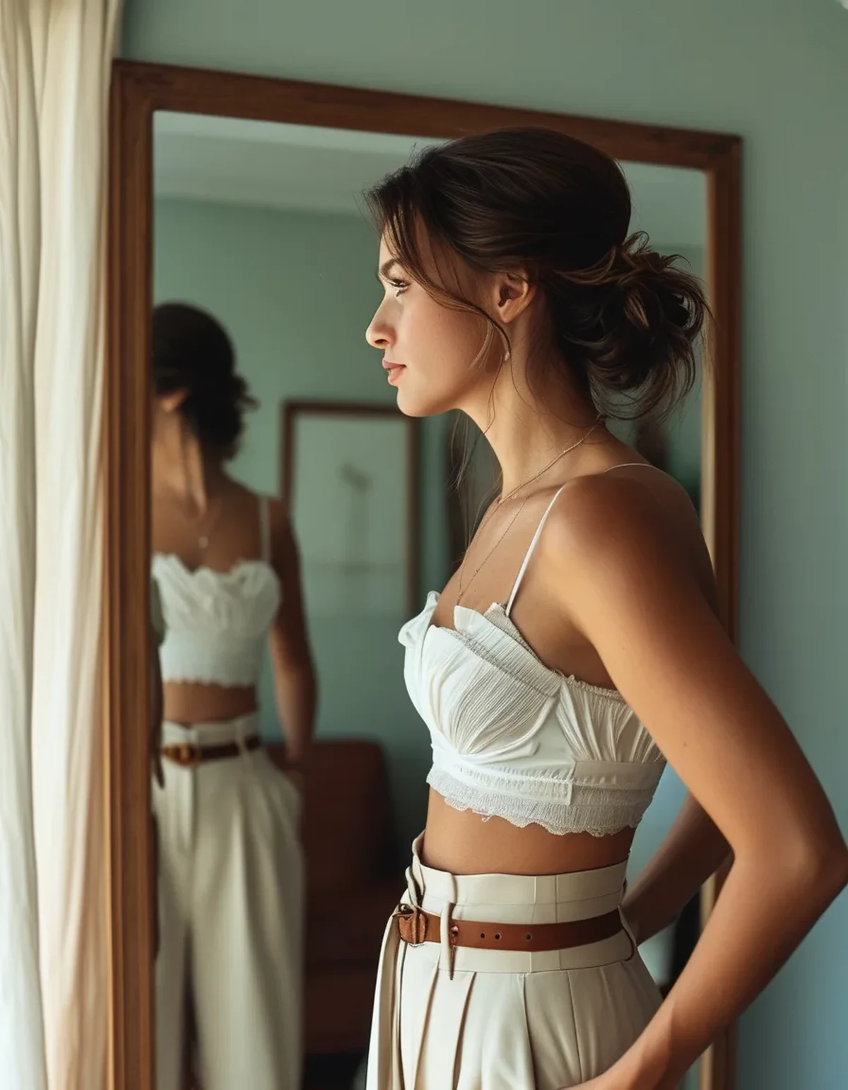 The Belt Placement Mistake That Visually Shortens Your Legs (If You Have a Shorter Torso)